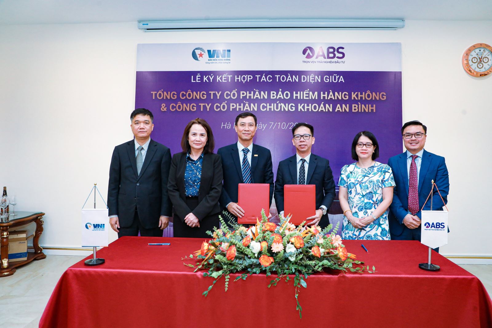 VNI và ABS ký kết thỏa thuận hợp tác toàn diện mở ra nhiều cơ hội phát triển 