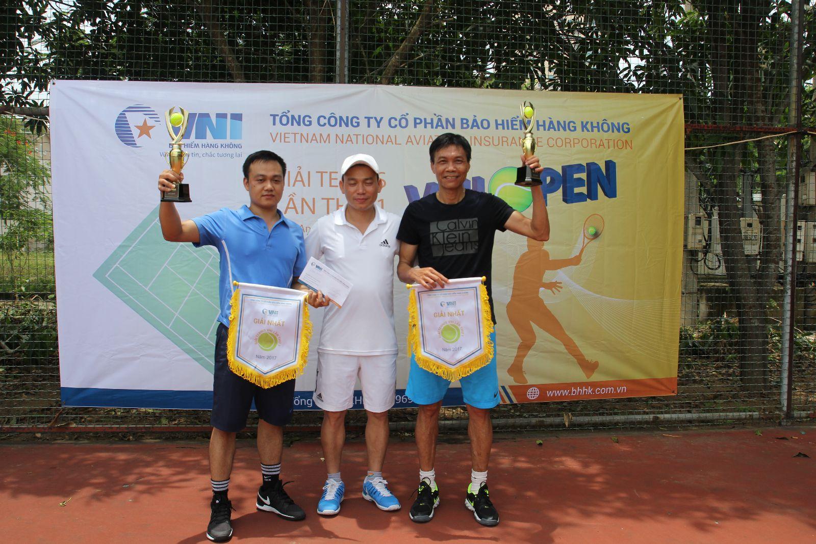 Bảo hiểm Hàng không tổ chức Giải tennis VNI OPEN lần thứ 1