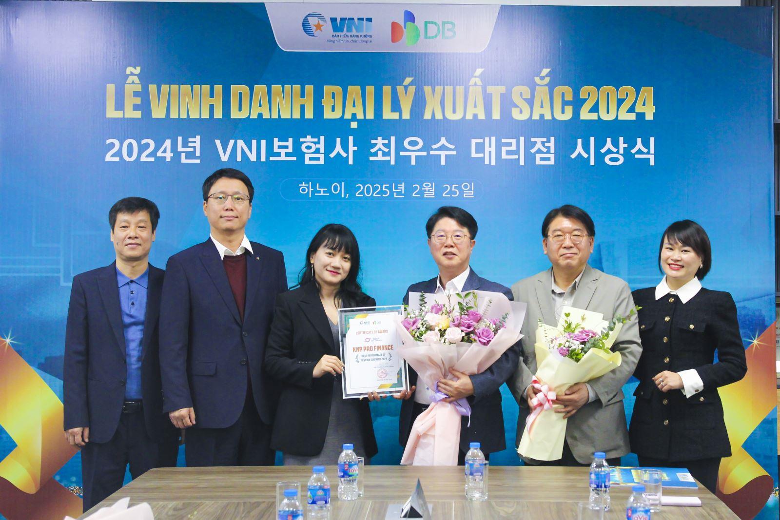 VNI VINH DANH ĐẠI LÝ HÀN QUỐC XUẤT SẮC 2024