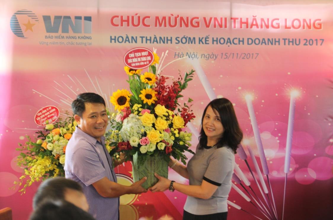 VNI Thăng Long là đơn vị thứ 2 về đích doanh thu 2017