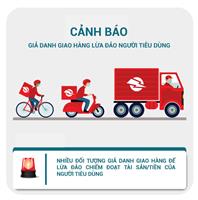 Giả danh giao hàng lừa đảo người tiêu dùng