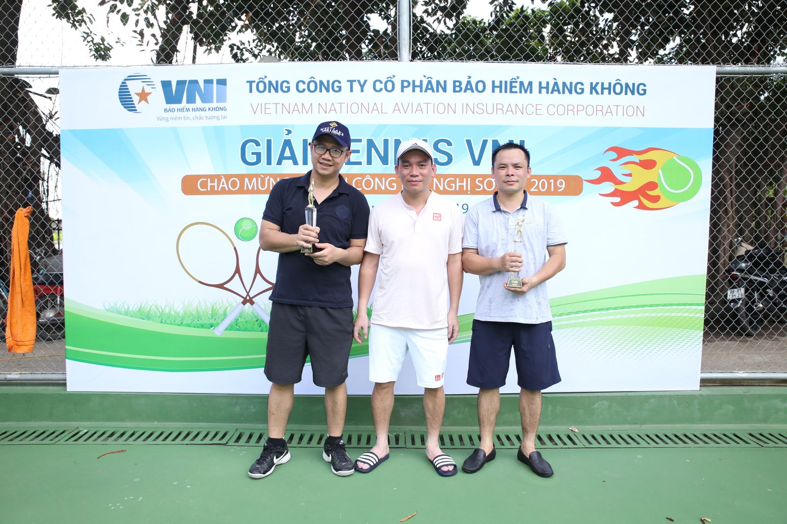 Giải tennis VNI chào mừng thành công Hội nghị sơ kết 2019